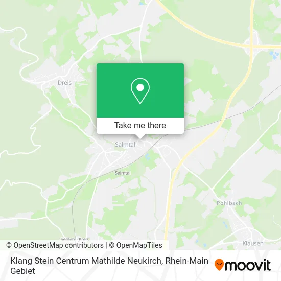 Карта Klang Stein Centrum Mathilde Neukirch