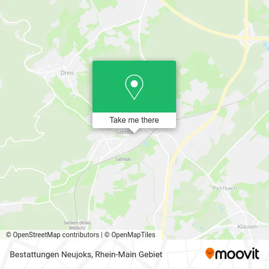 Карта Bestattungen Neujoks