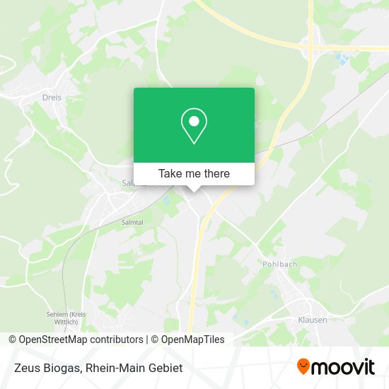 Карта Zeus Biogas