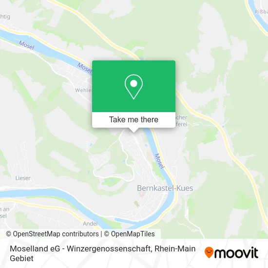 Карта Moselland eG - Winzergenossenschaft