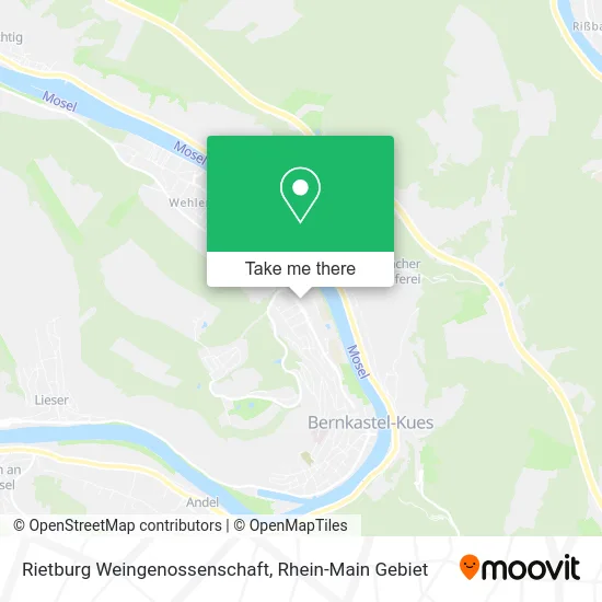 Rietburg Weingenossenschaft map