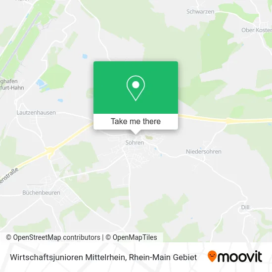 Карта Wirtschaftsjunioren Mittelrhein