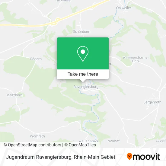 Карта Jugendraum Ravengiersburg