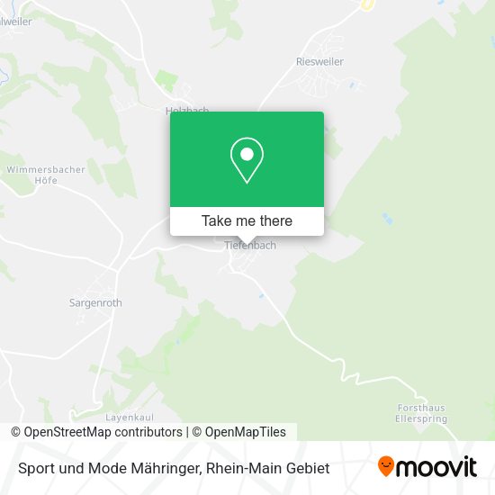Карта Sport und Mode Mähringer
