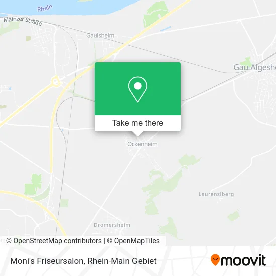 Карта Moni's Friseursalon