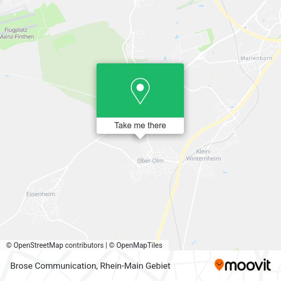 Карта Brose Communication