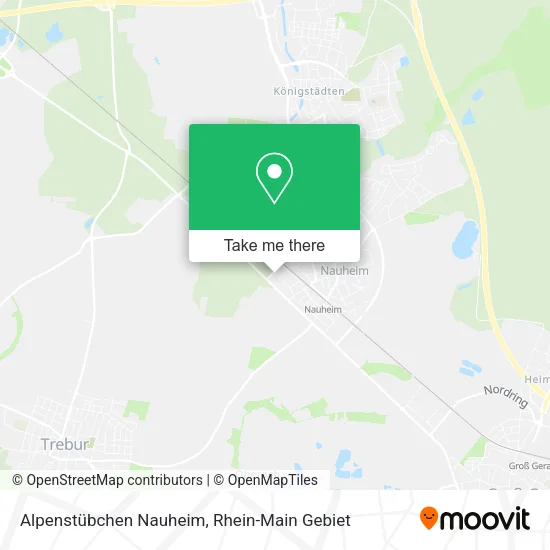 Карта Alpenstübchen Nauheim