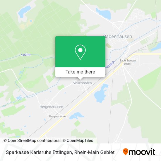 Карта Sparkasse Karlsruhe Ettlingen
