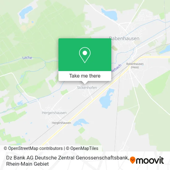 Карта Dz Bank AG Deutsche Zentral Genossenschaftsbank