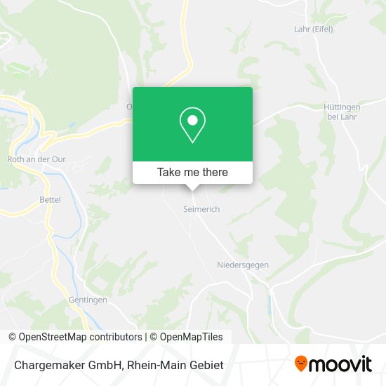 Карта Chargemaker GmbH