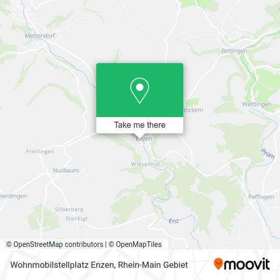 Карта Wohnmobilstellplatz Enzen