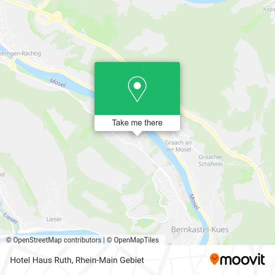 Карта Hotel Haus Ruth