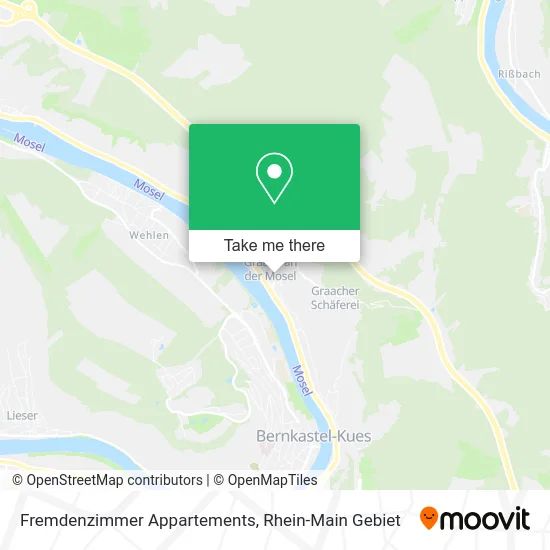 Карта Fremdenzimmer Appartements