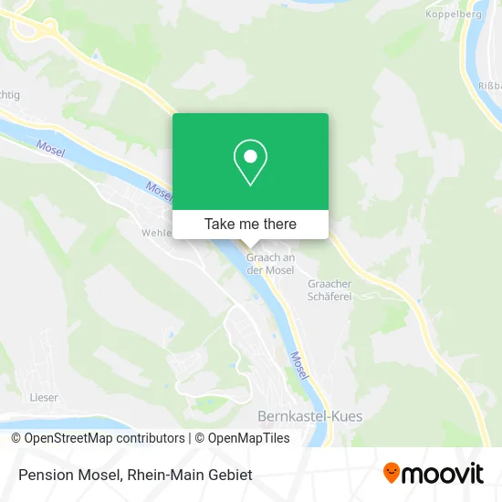 Карта Pension Mosel