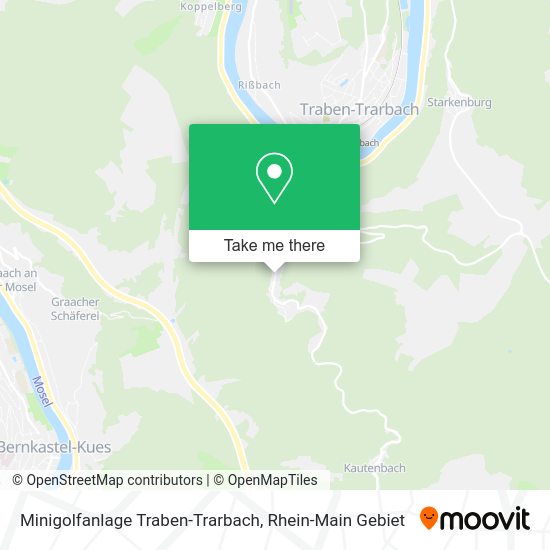 Карта Minigolfanlage Traben-Trarbach