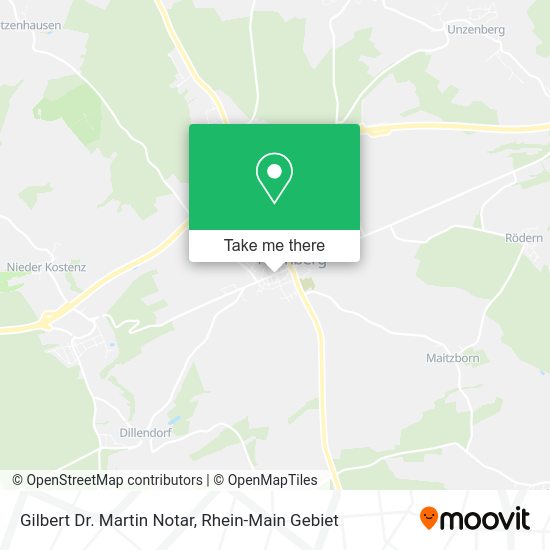 Карта Gilbert Dr. Martin Notar