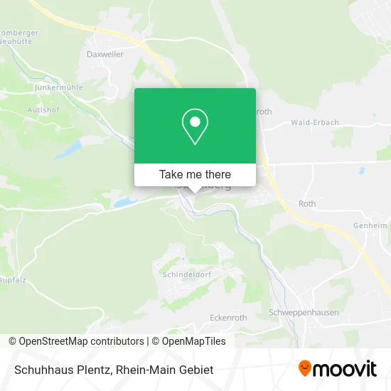 Карта Schuhhaus Plentz