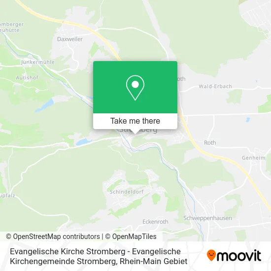 Карта Evangelische Kirche Stromberg - Evangelische Kirchengemeinde Stromberg