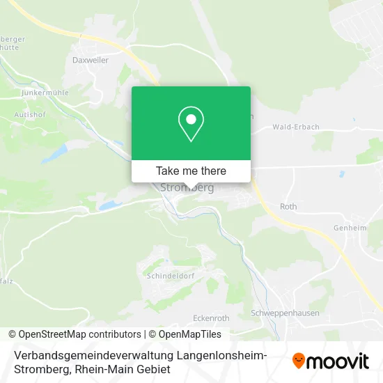 Карта Verbandsgemeindeverwaltung Langenlonsheim-Stromberg