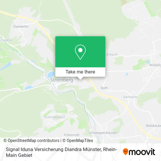 Карта Signal Iduna Versicherung Diandra Münster