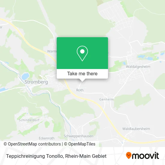 Карта Teppichreinigung Tonollo
