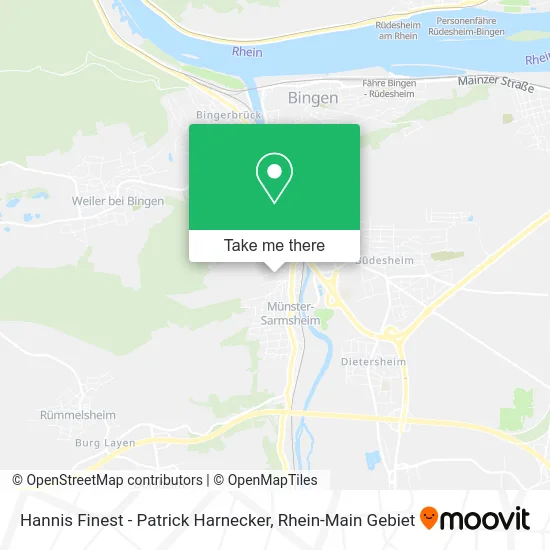 Карта Hannis Finest - Patrick Harnecker