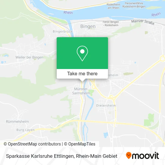 Карта Sparkasse Karlsruhe Ettlingen