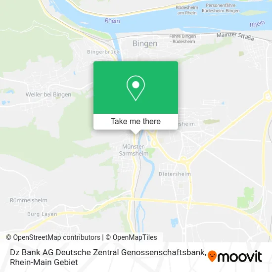 Карта Dz Bank AG Deutsche Zentral Genossenschaftsbank