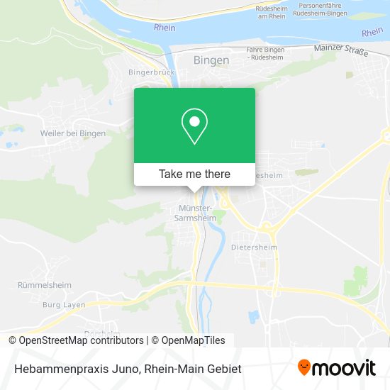Карта Hebammenpraxis Juno