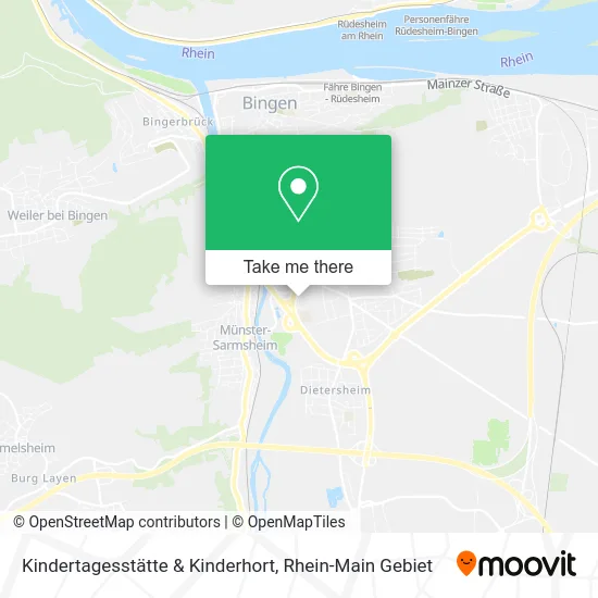 Карта Kindertagesstätte & Kinderhort