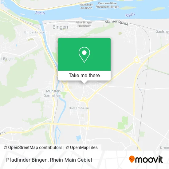 Карта Pfadfinder Bingen
