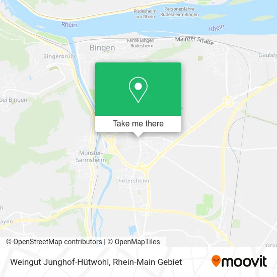 Карта Weingut Junghof-Hütwohl