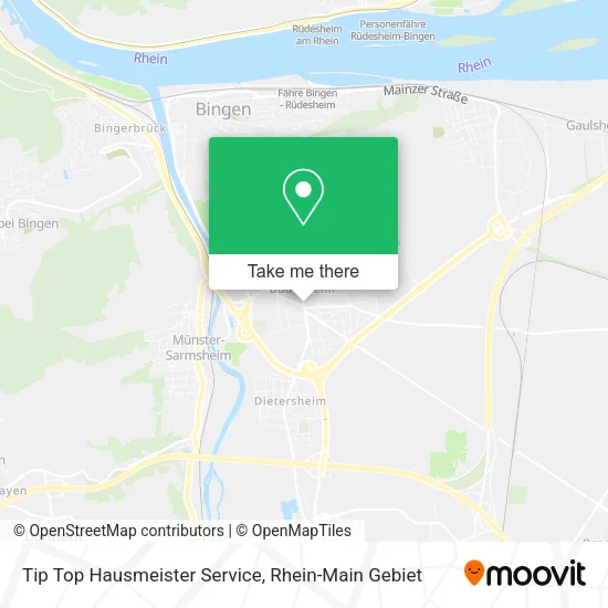 Карта Tip Top Hausmeister Service