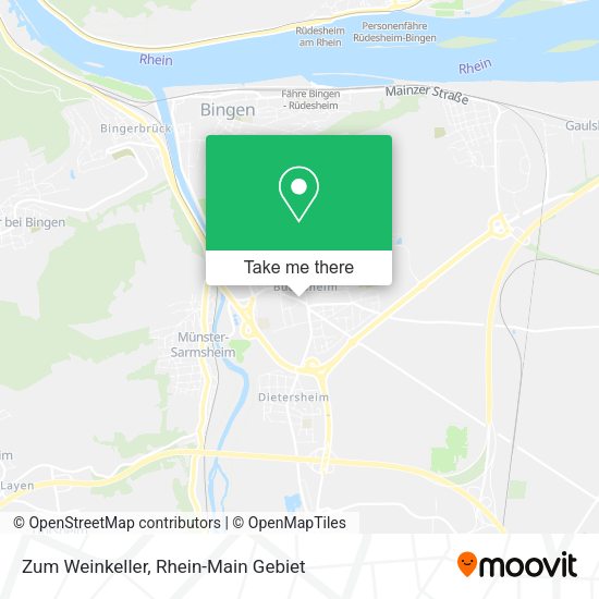 Карта Zum Weinkeller