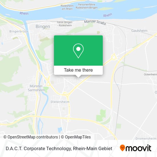 Карта D.A.C.T. Corporate Technology