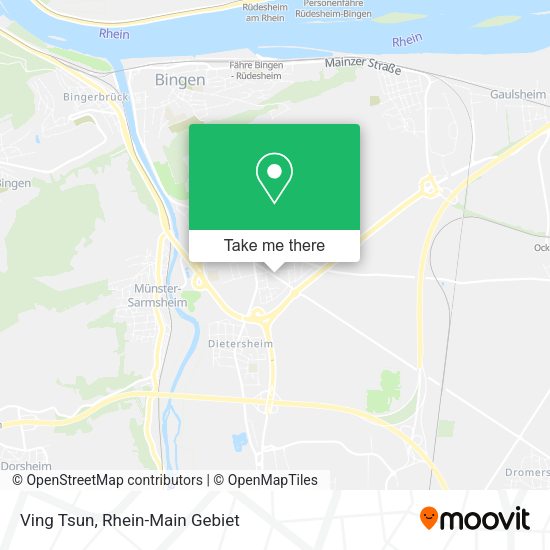 Карта Ving Tsun