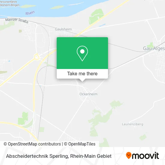 Карта Abscheidertechnik Sperling