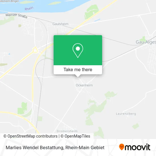 Карта Marlies Wendel Bestattung