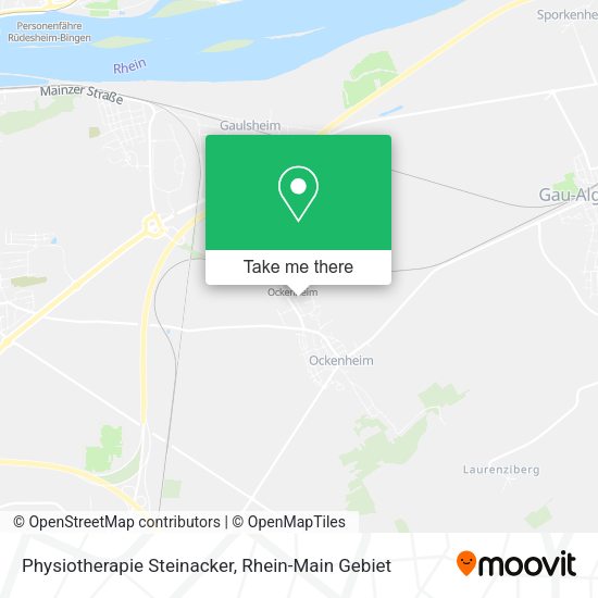 Карта Physiotherapie Steinacker