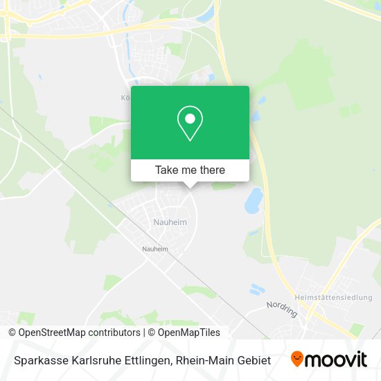 Карта Sparkasse Karlsruhe Ettlingen