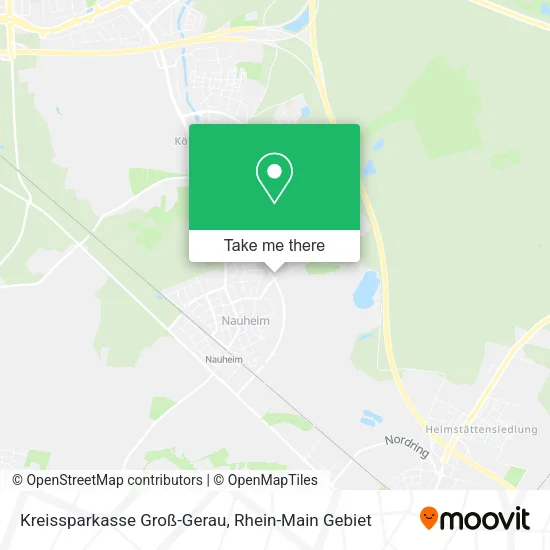 Карта Kreissparkasse Groß-Gerau