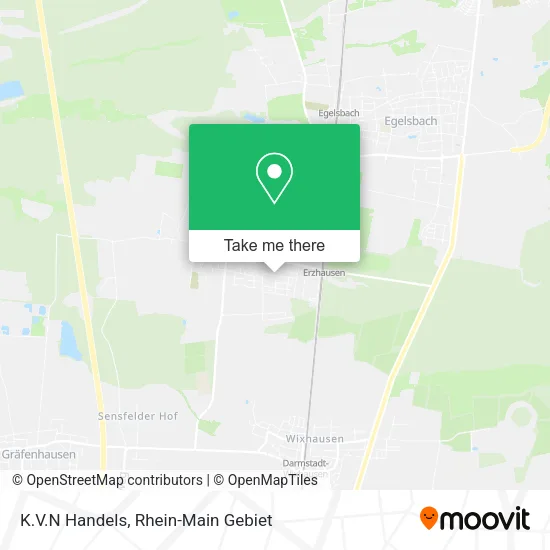 Карта K.V.N Handels