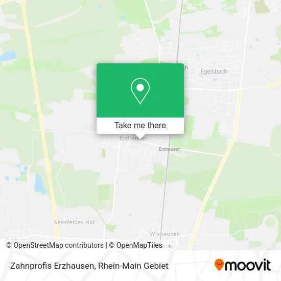 Карта Zahnprofis Erzhausen