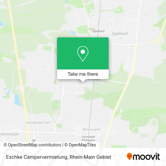 Карта Eschke Campervermietung