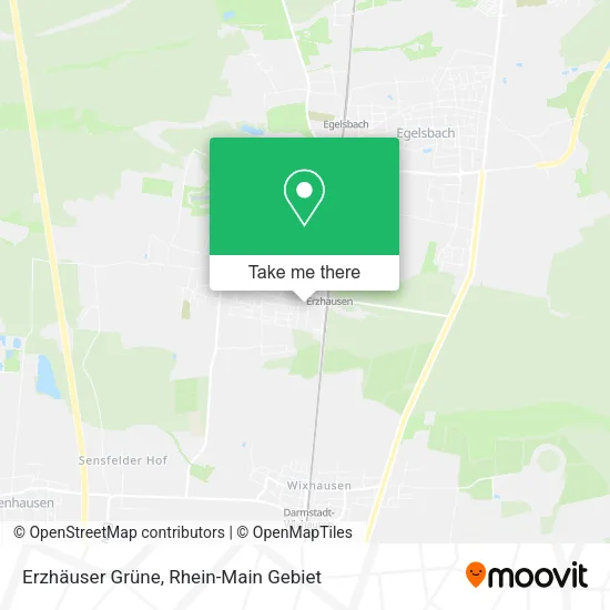 Карта Erzhäuser Grüne