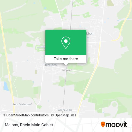 Карта Malpas