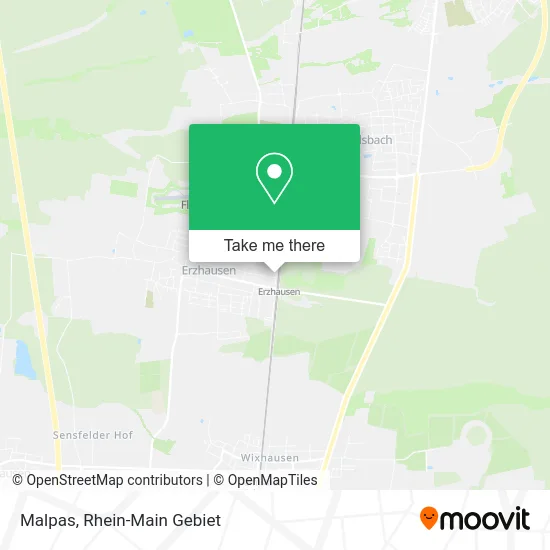Карта Malpas