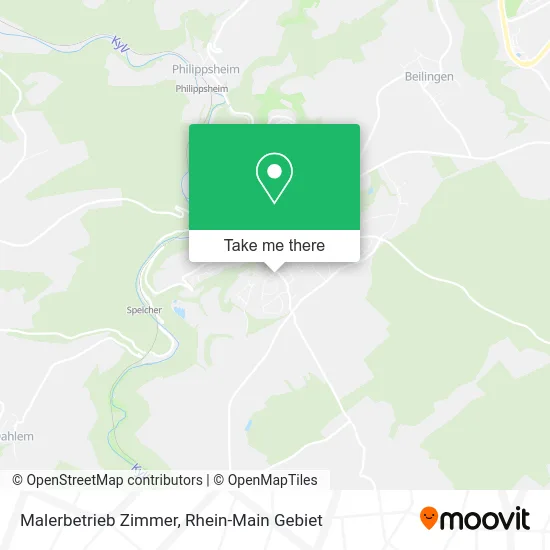 Карта Malerbetrieb Zimmer