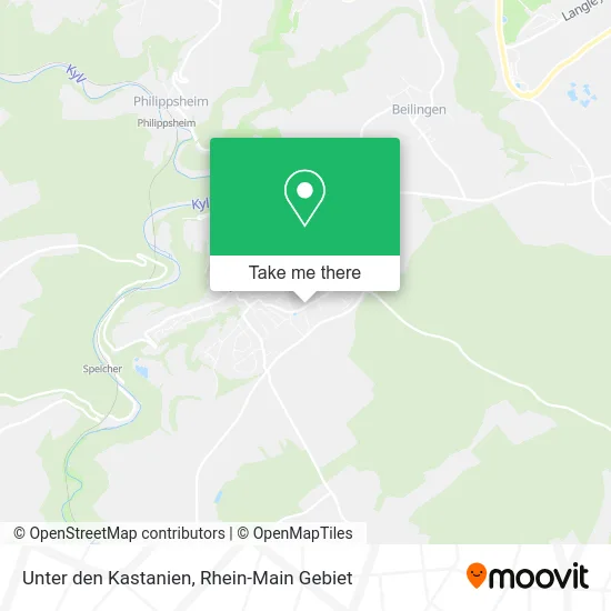 Карта Unter den Kastanien
