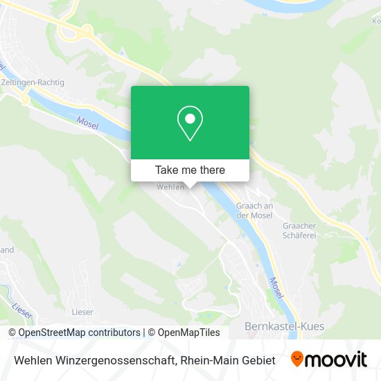 Карта Wehlen Winzergenossenschaft
